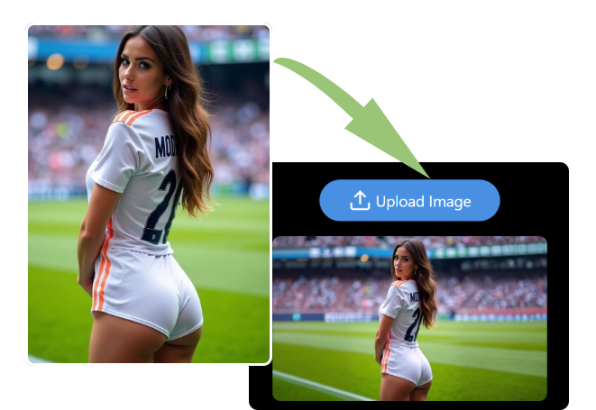 Upload a full-body photo